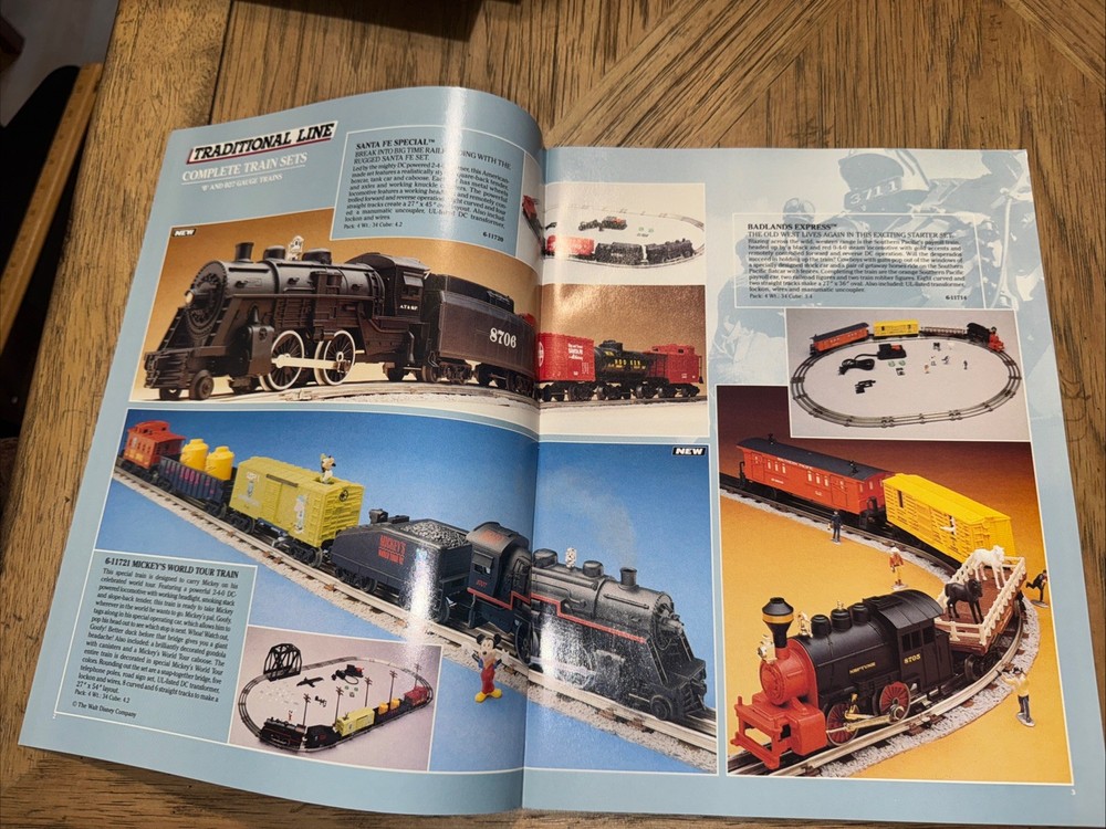 1991 Lionel Trains Catalog-Book Two