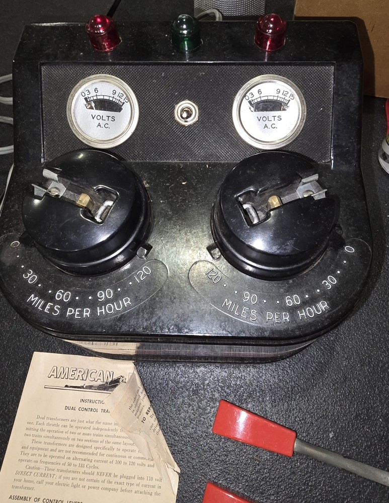 American Flyer 300 Watt 30B Dual Control Transformers