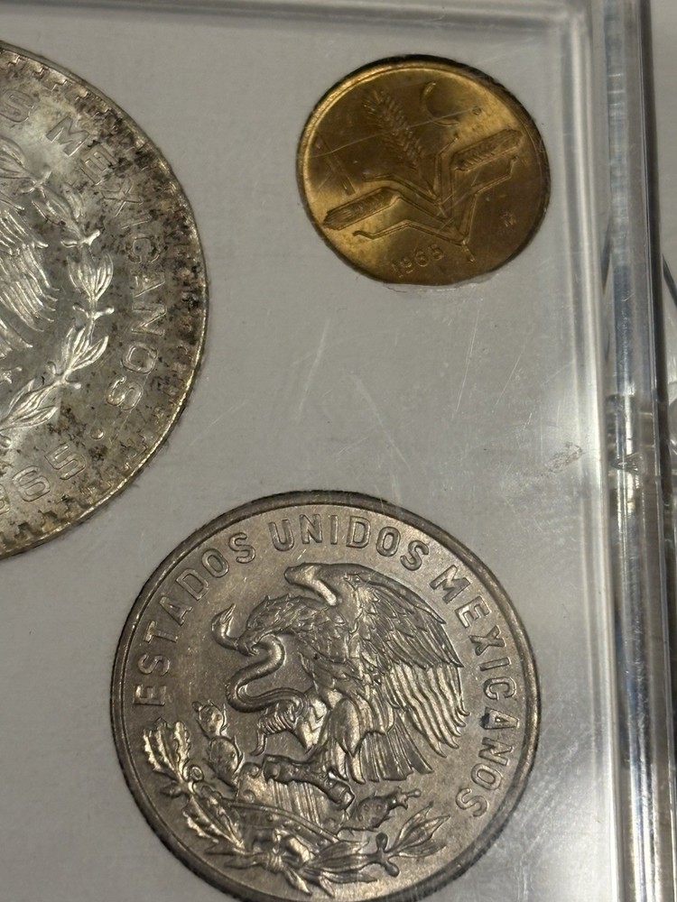 1965 Mexico Silver Mint Set