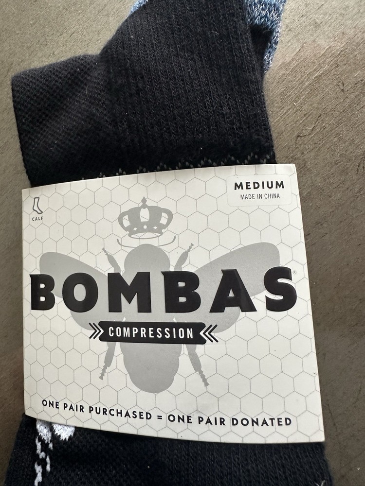 bombas compression socks women M 15-20 Mmhg