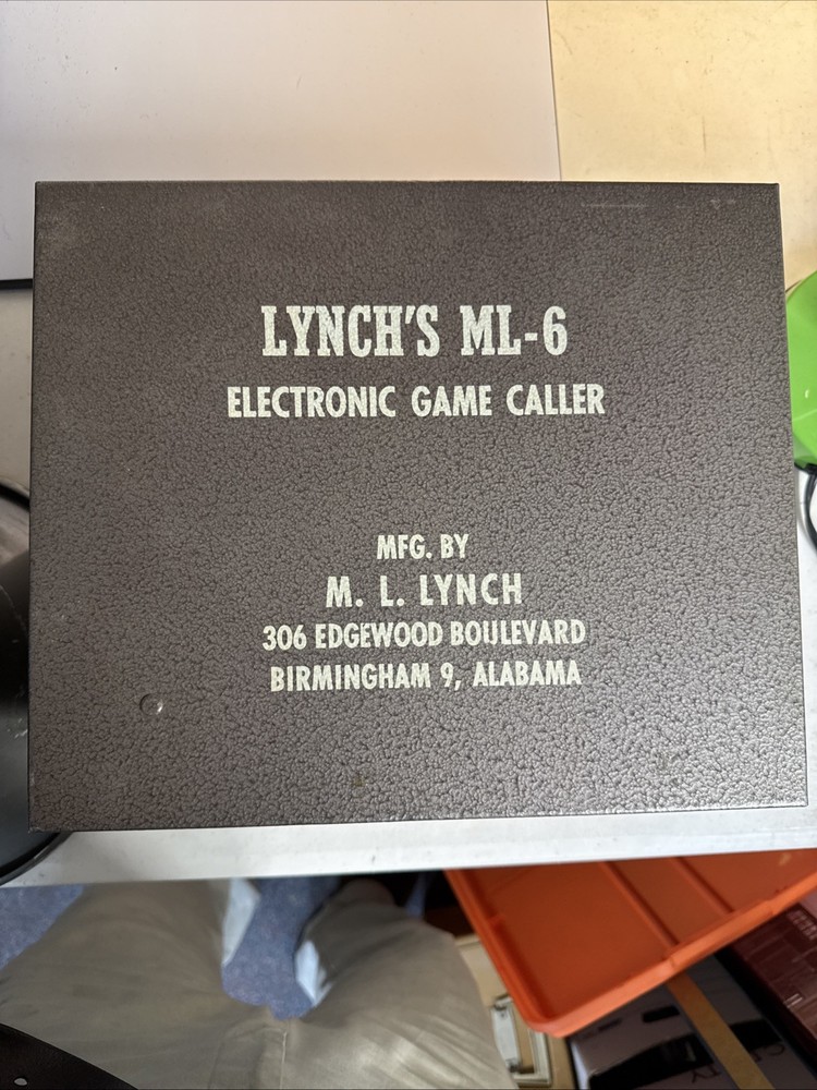 Vintage Electronic Game Caller Lynch Includes 9 Records Works