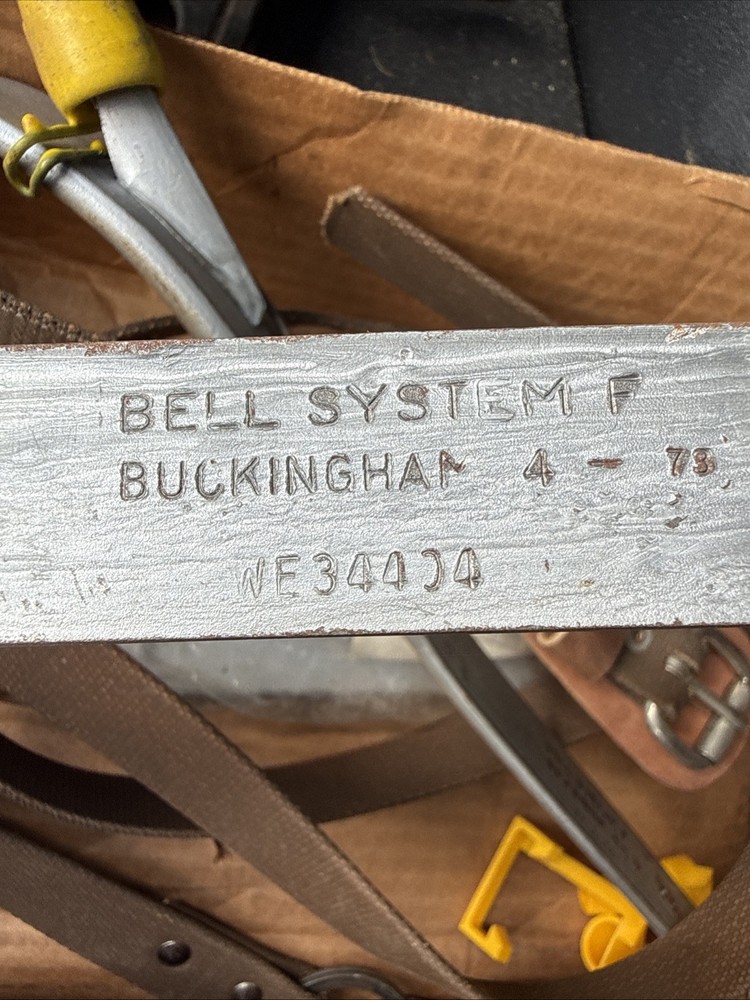 Buckingham Lineman Climbing Hooks New