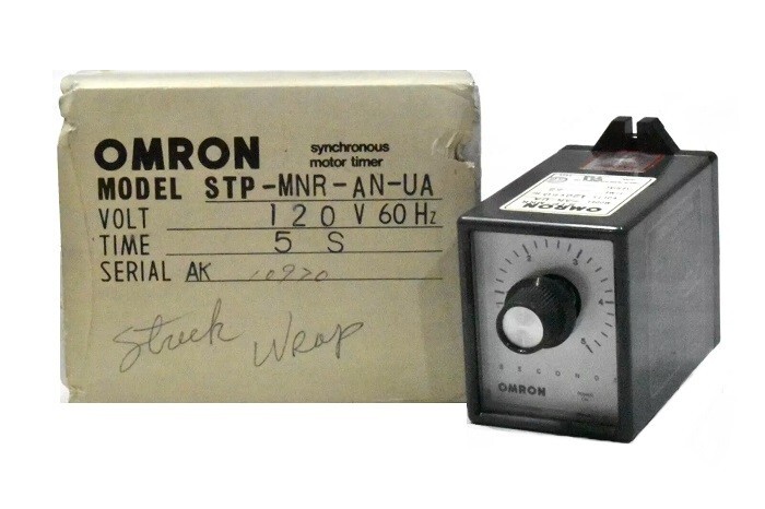 Omron STP-MNR-AN-UA Timer Module 0-5 Sec