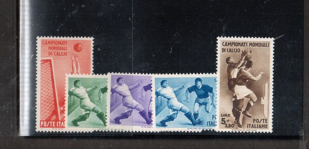 Italy #324 - #328 Very Fine Never Hinged Set