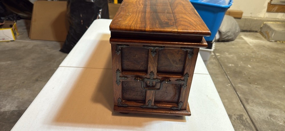 Vintage Walnut Trunk