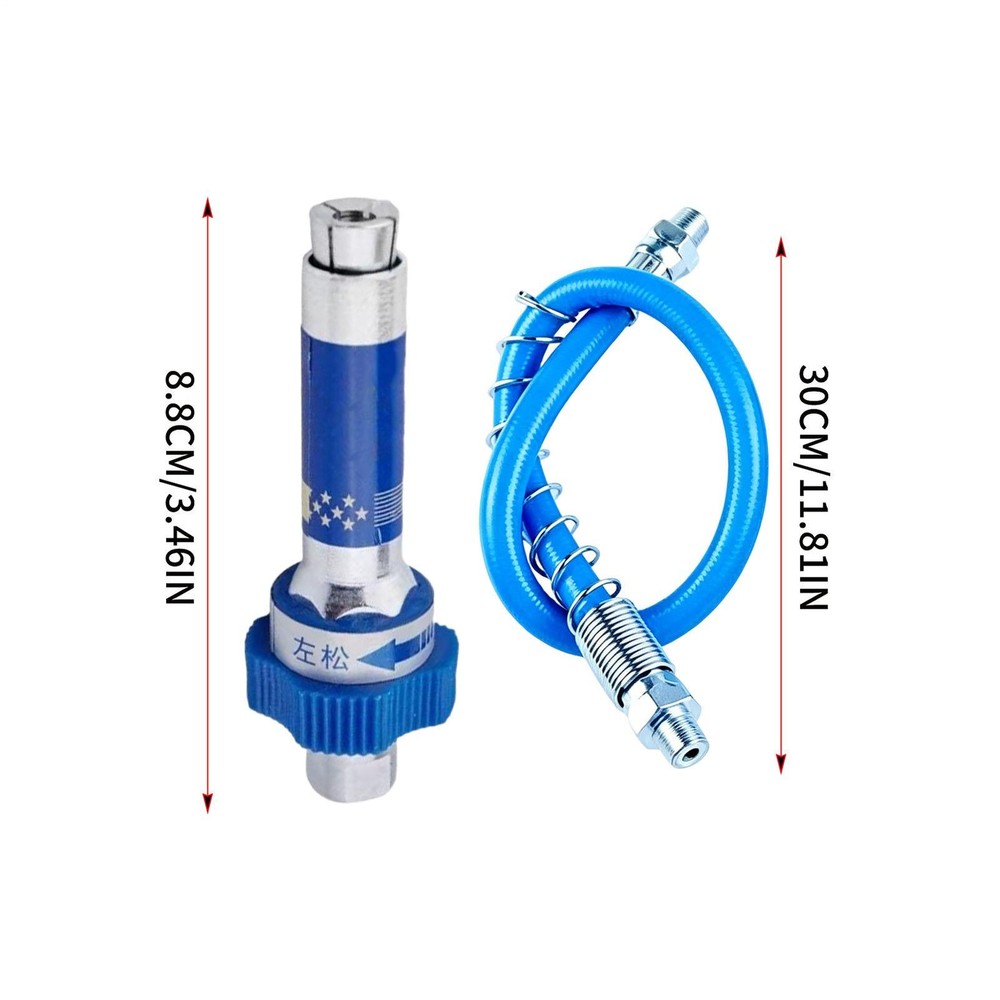 Grease Gun Coupler Coupling End Fitting Quick Lock High Pressure Grease Parts