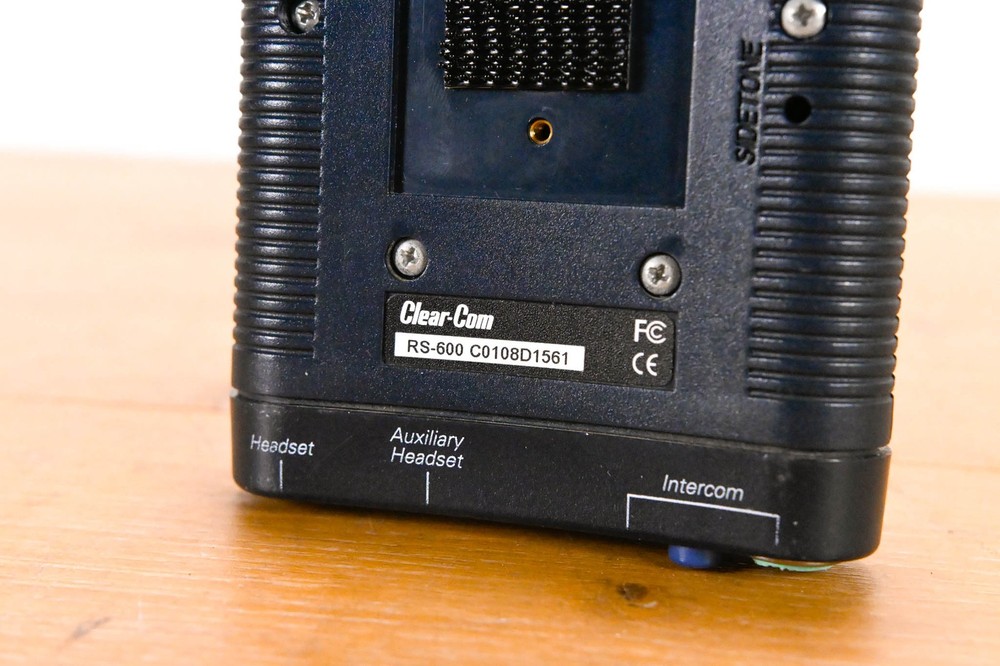Clear-Com RS-601 Single-Channel Intercom Beltpack CG01U4B
