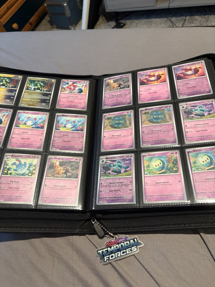 Pokemon Temporal Forces Complete Base Master Set - EX and Reverse Holo Binder