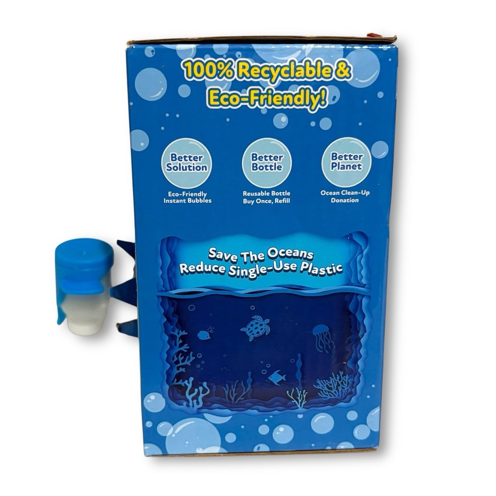 Better Bubbles Concentrate 25 refills Refillable Bubble System 640mL Solution