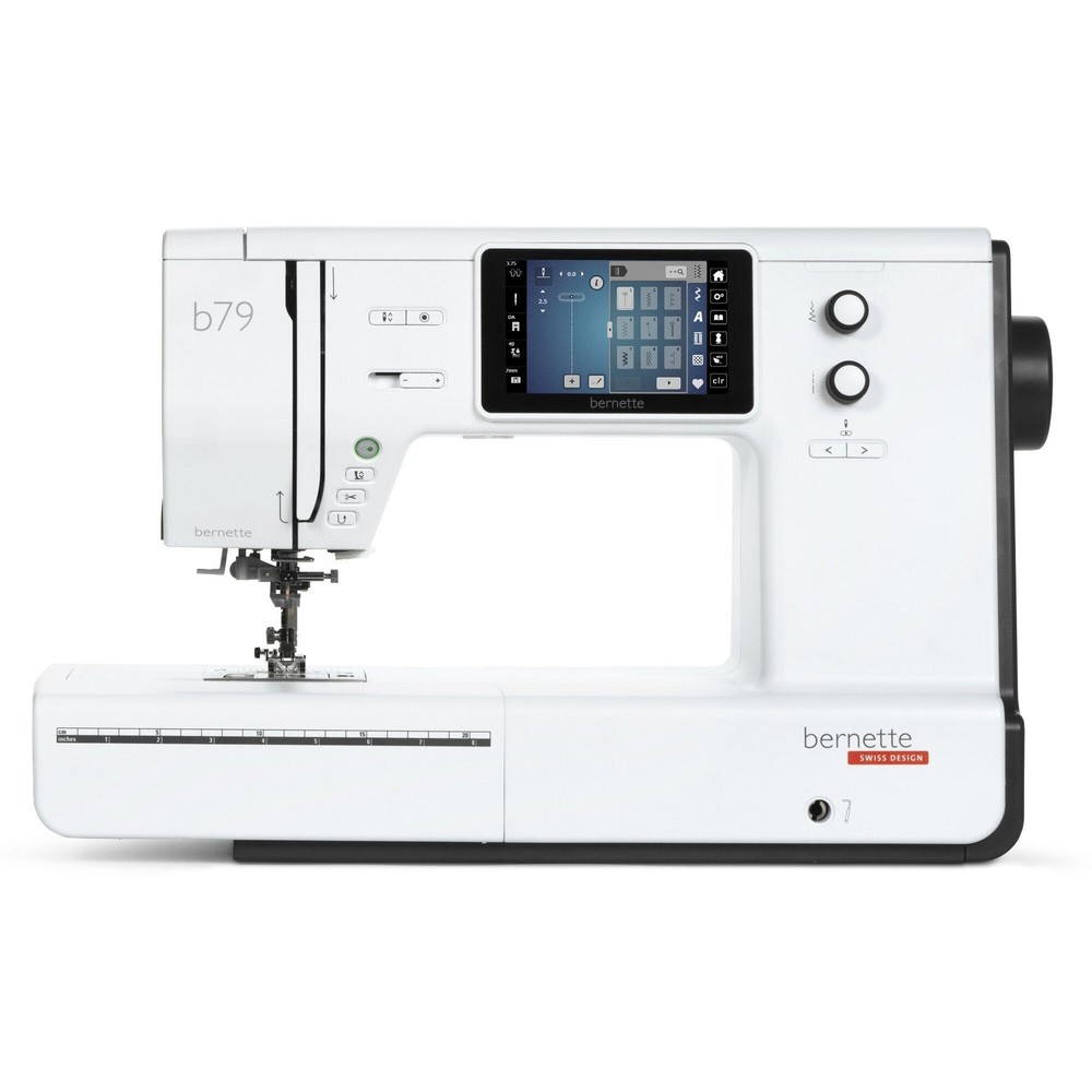 Bernette B79 Sewing & Embroidery Machine Bundle with 130 Thread Spools