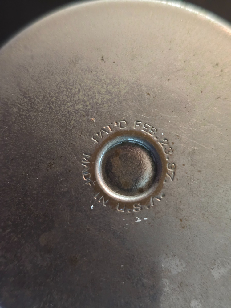 Antique Collapsible Metal Cyclist's Cup
