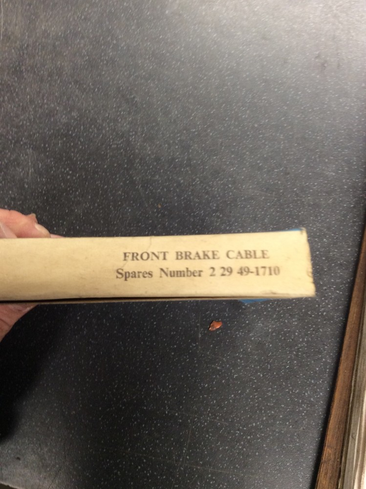 Genuine Bsa Front Brake Cable 49-1710