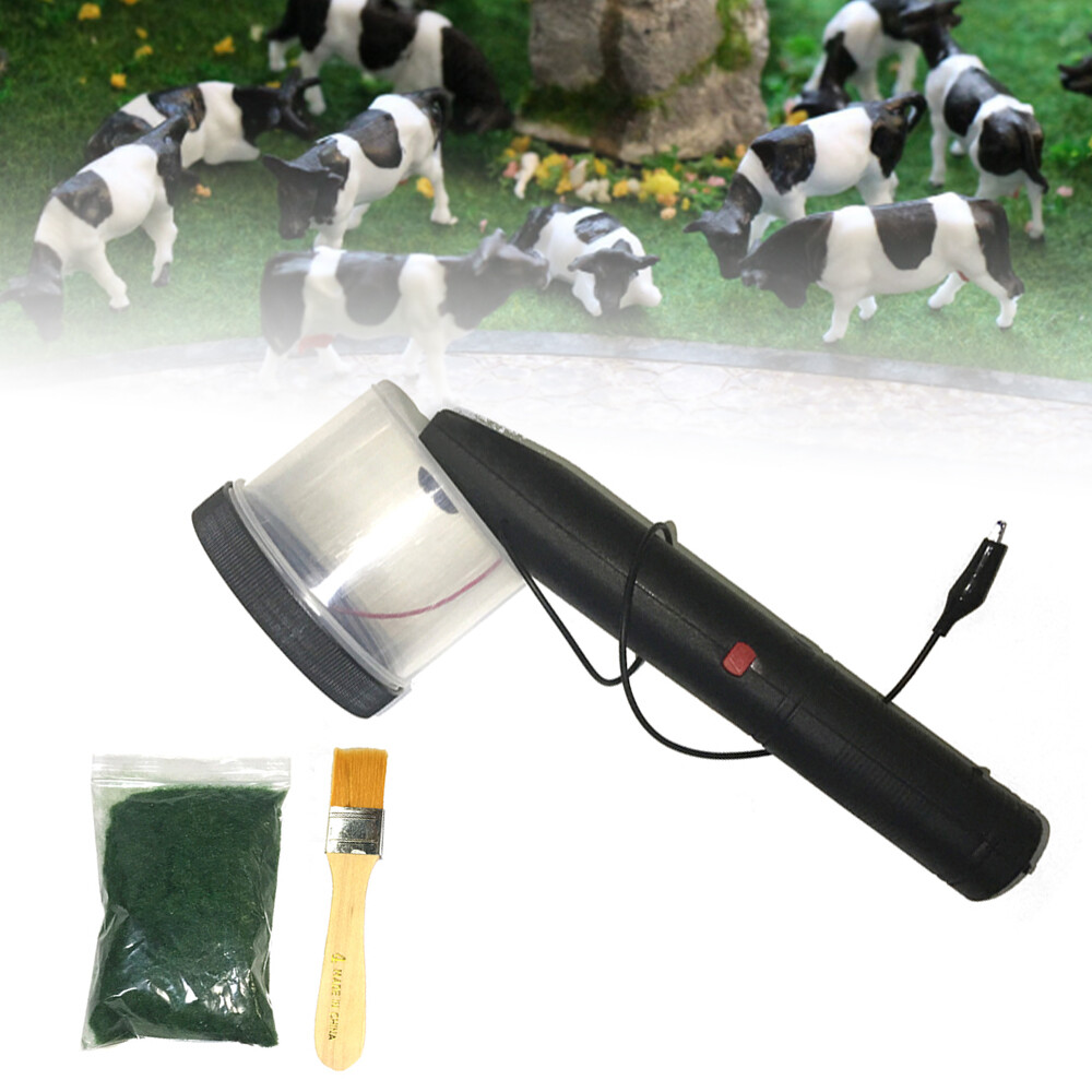 Model Scenery Landscap Hand held Static Grass Flock Applicator Advanced Diorama