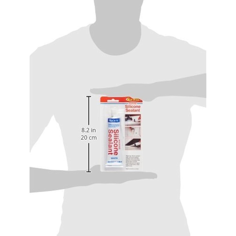 STAR BRITE Silicone Sealant White 2.8 OZ. (082101)