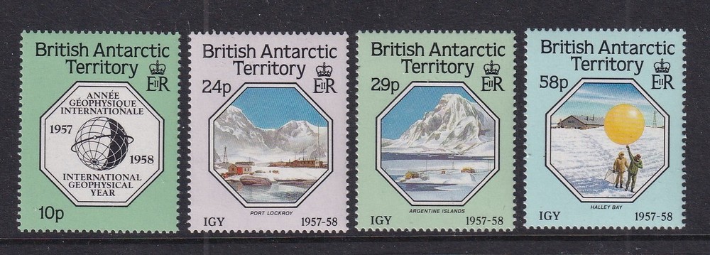British Antarctic Territory Mint Stamps Sc#141-144 MNH