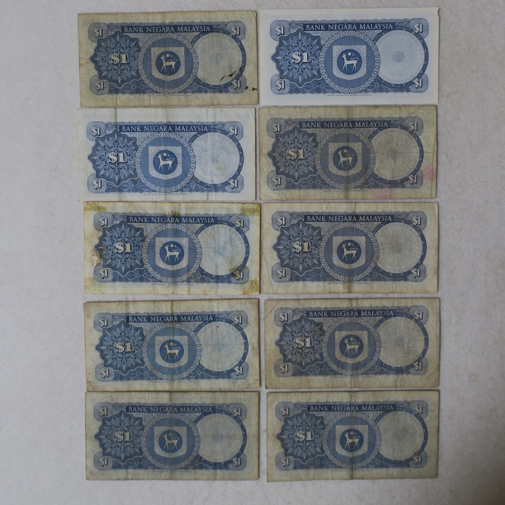 Malaysia 1 Ringgit (10 pcs)