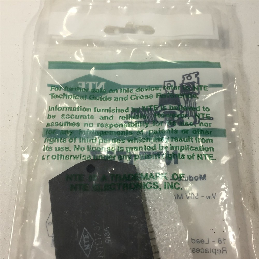 (1) NTE NTE1737 IC Module, Chopper & Chopper Parallel w/2–Output VR