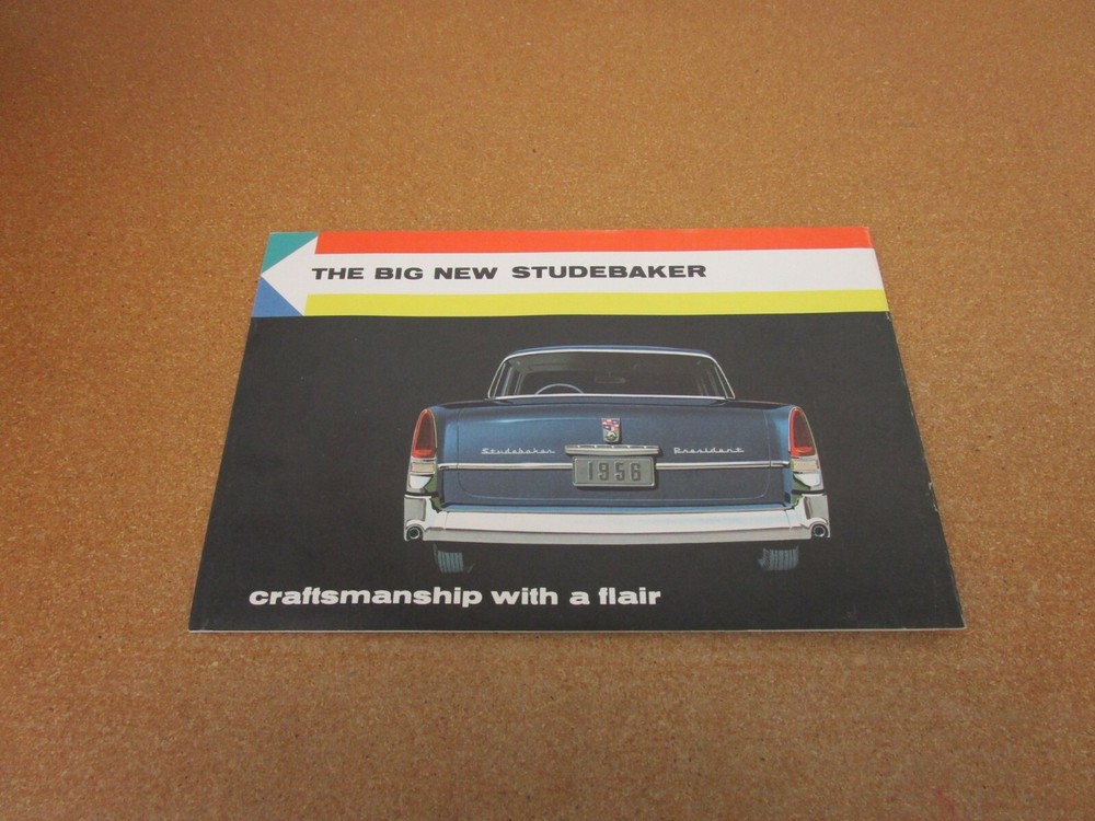 1956 Studebaker Hawk President Commander sales brochure BIG 20 pg ORIGINAL