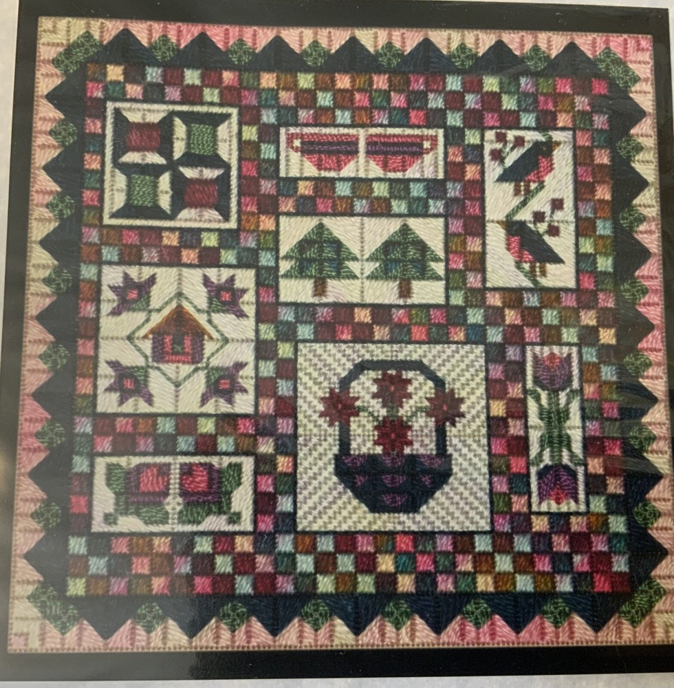 Nancy’s Needle Needlepoint Chart “Memory Quilt”