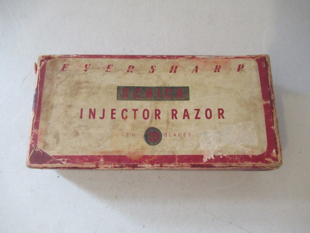Vintage Eversharp Injector Razor with box NICE