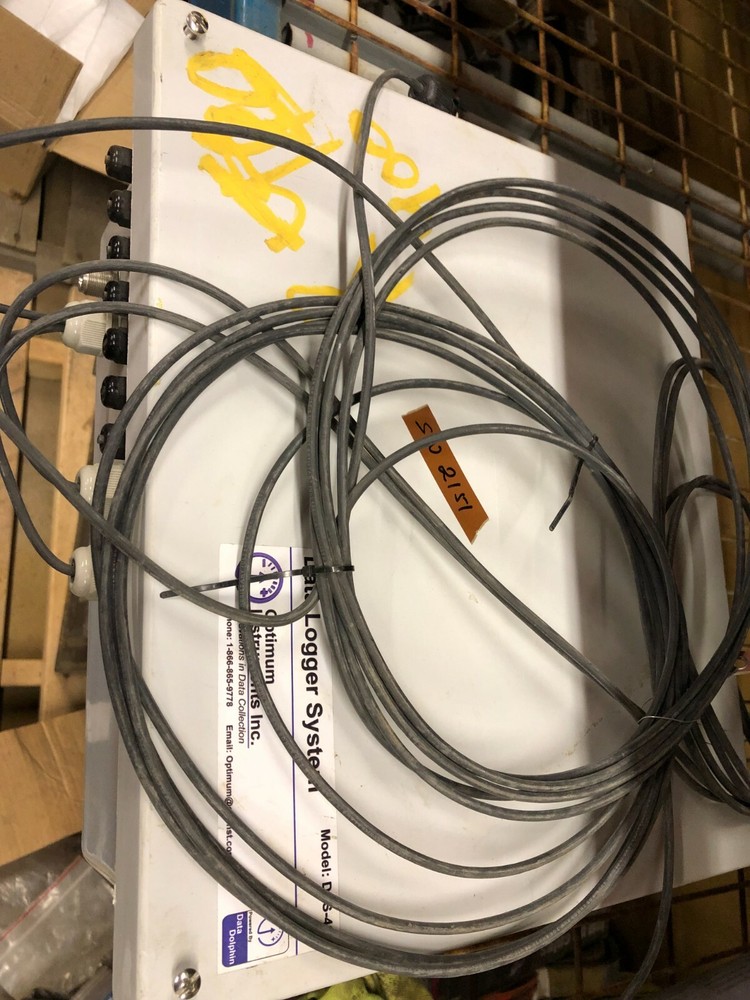 OPTIMUM INSTRUMENTS DATA LOGGER SYSTEM Model: Dls-400