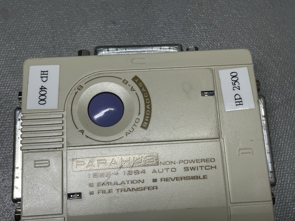 PARAHUB IEEE-1284 Auto Switch Vintage