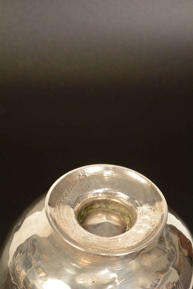 Silver two-handled cup (“bernegal”). 17th-18th centuries.