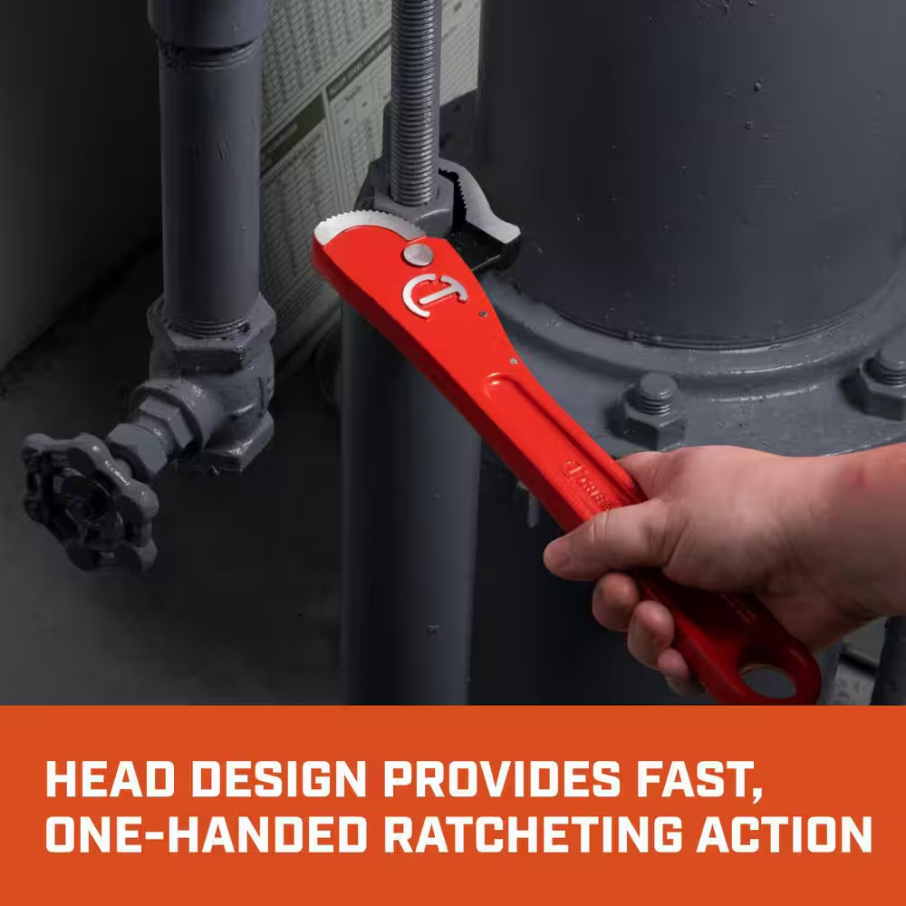 16 In. Self Adjusting Pipe Wrench