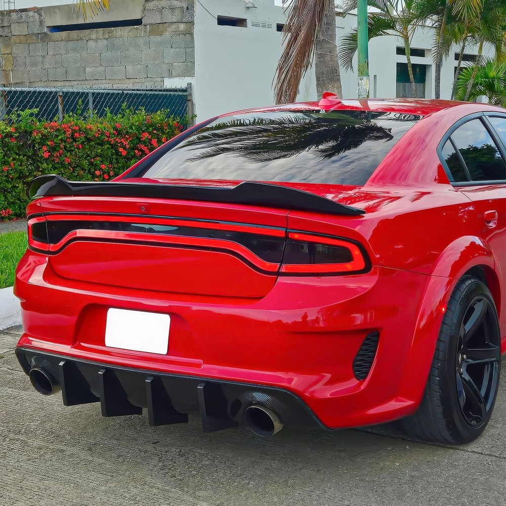 后扩散器 2020 - 2023 充电器 Scat Pack SRT Hellcat 宽体碳纤维