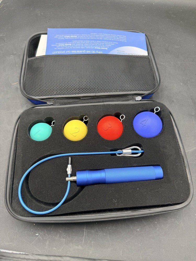 Shoulder Reliever System – Exercise Balls, Cable & Night Support NEW OPEN BOX
