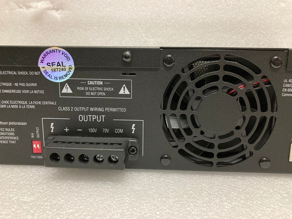 JBL CSA1300Z DRIVECORE Amplifier