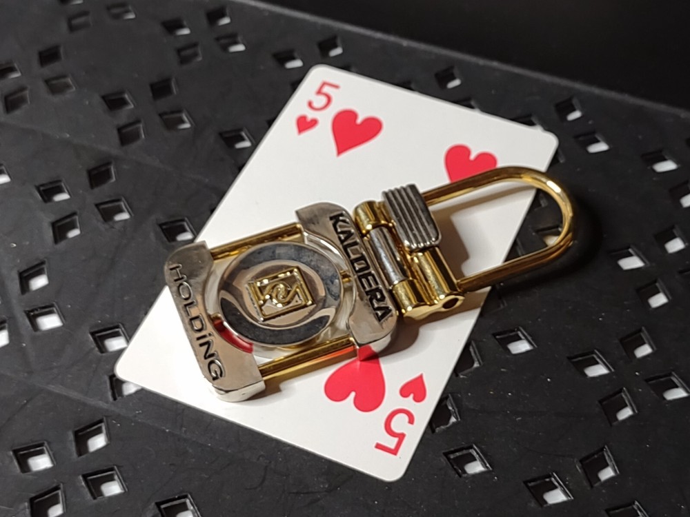 Two Tone Heavy KALDERA HOLDING Keychain