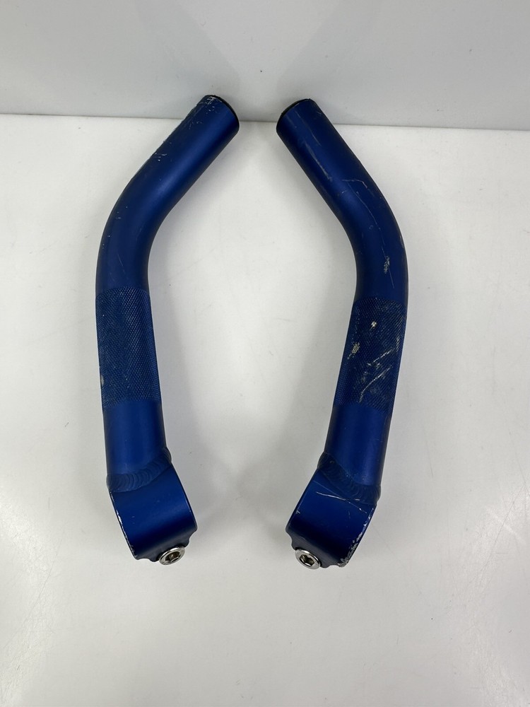Vintage Control Tech Team Issue Control Stix Bar Ends Blue USA HTF