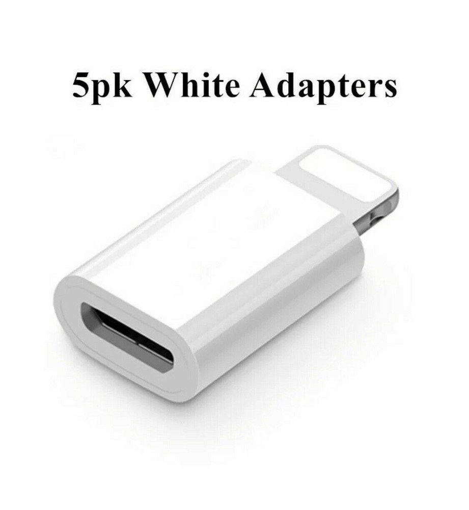 Micro USB To 8Pin iPhone Cable Adapter Android To iPhone iPads Converter LOT