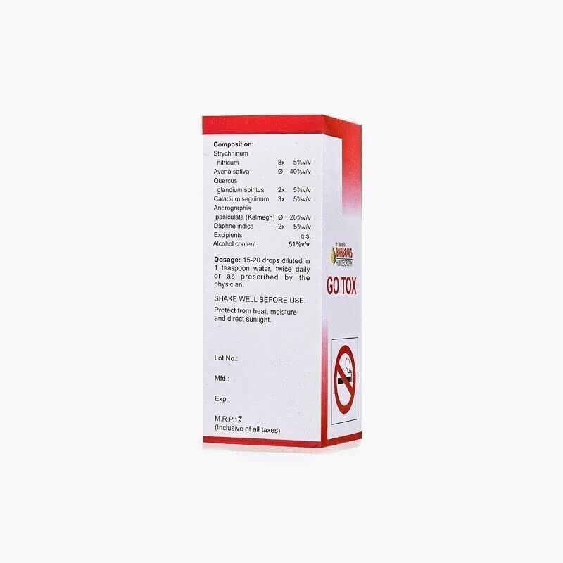 Bakson Homeopathic Go Tox Drops (30ml)