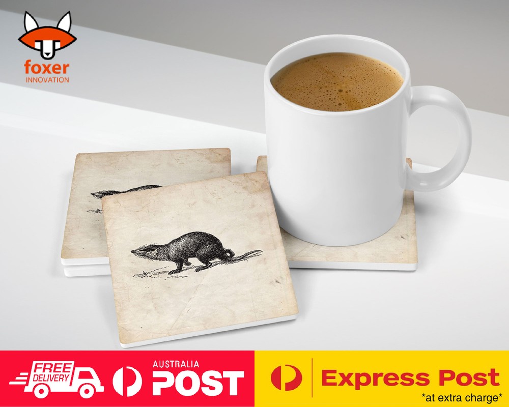 COASTER COFFEE DRINKING MAT|GYMNURA FISH