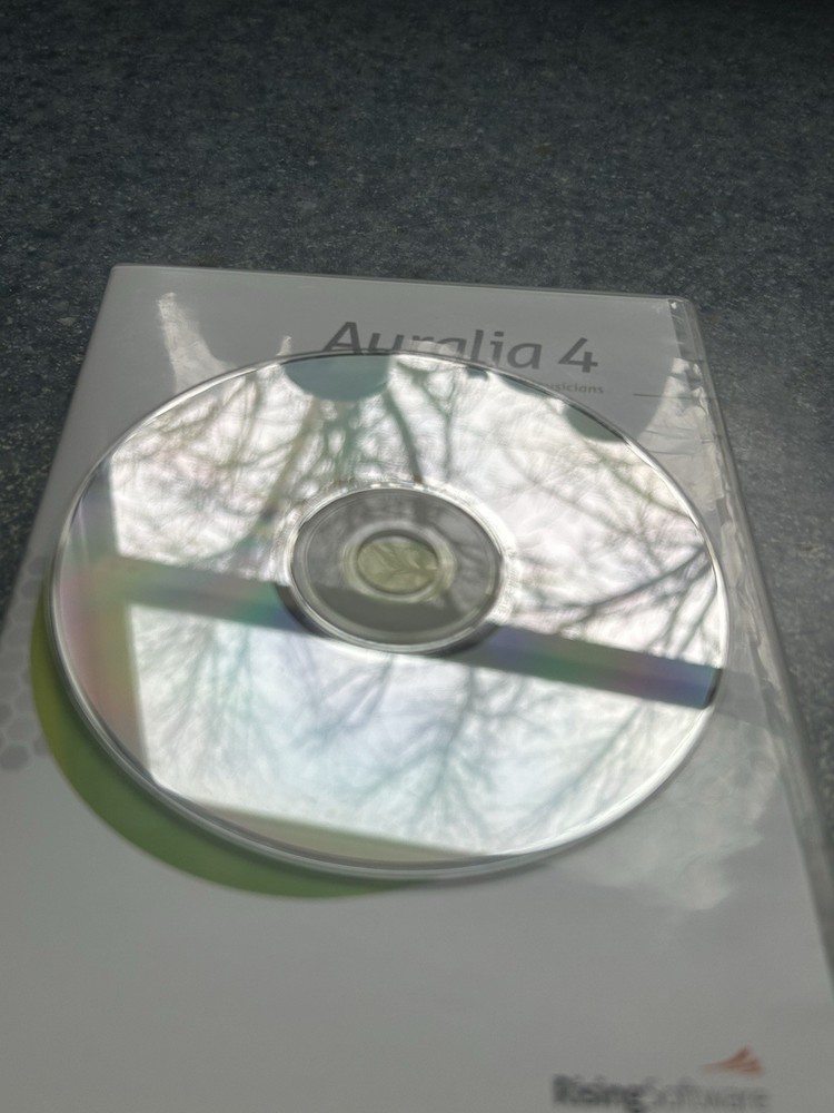 Auralia 4, ear training for musicians software, Windows/Mac, 2009, Preowned