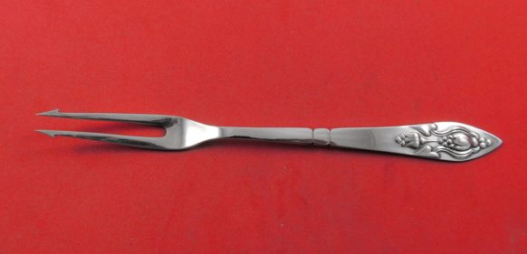 Fuchsia by Georg Jensen Sterling Silver Pickle Fork with Spears 6 1/4"