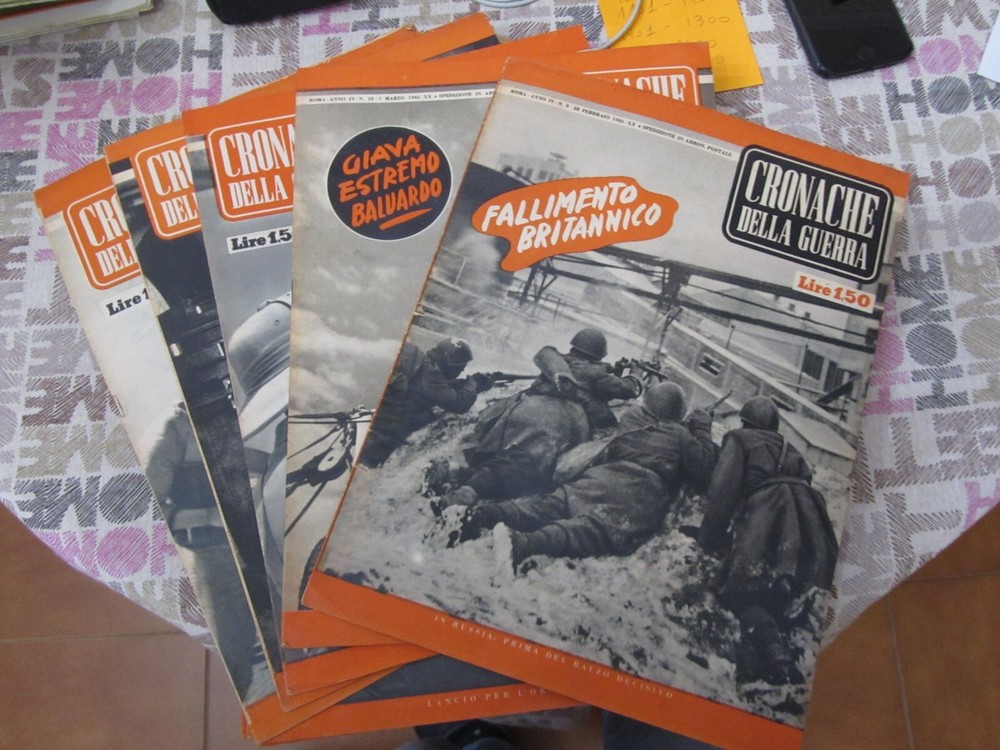 WAR CHRONICLES - YEAR 1942 - COMPLETE AND ORIGINAL - EXCELLENT
