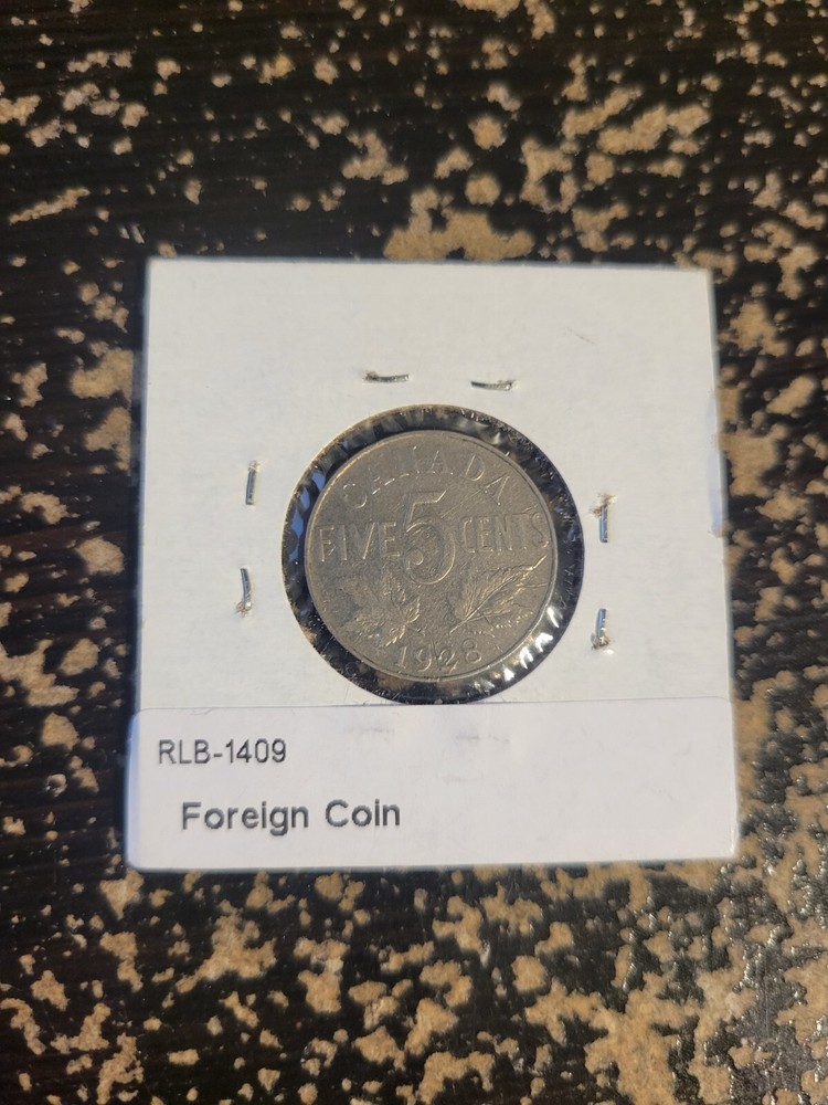 1928 Canada 5 Cents