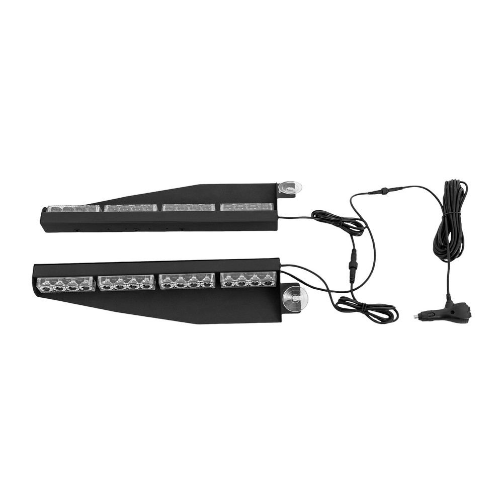 LED Strobe Light Bar Emergency Rooftop Flash Warning Traffic Advisor Waterproof