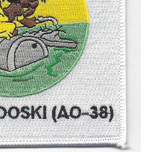 USS Winooski AO-38 Fleet Oiler Ship Patch