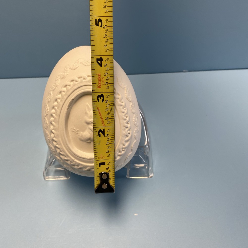 Ceramic Bisque Decorative Easter Egg Ready To Paint For Easter