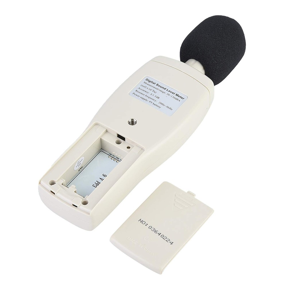 Smart Sensor AS824 Sound Level Meter 0-130 dB range for Frequency Analyzer...