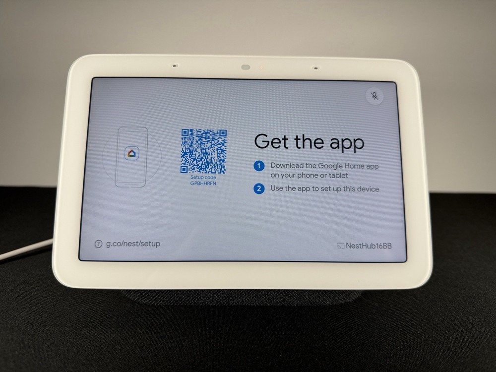 Google Nest Hub 7” Smart Display 2nd Generation with Google Assistant - Charcoal