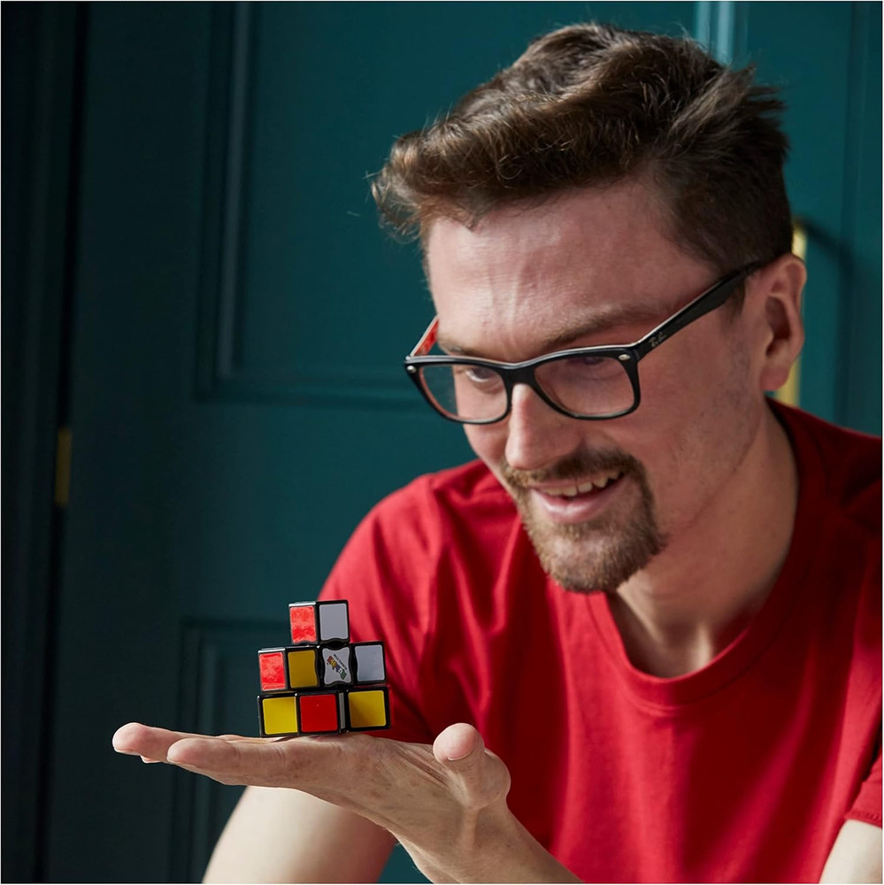 Rubik’S Cube, Edge, 3X3X1 Cube for Beginners, Single Layer Puzzle Problem-Solvin