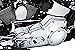 Kuryakyn Motorcycle Engine Accessory: Inner Primary Cover Chrome, black