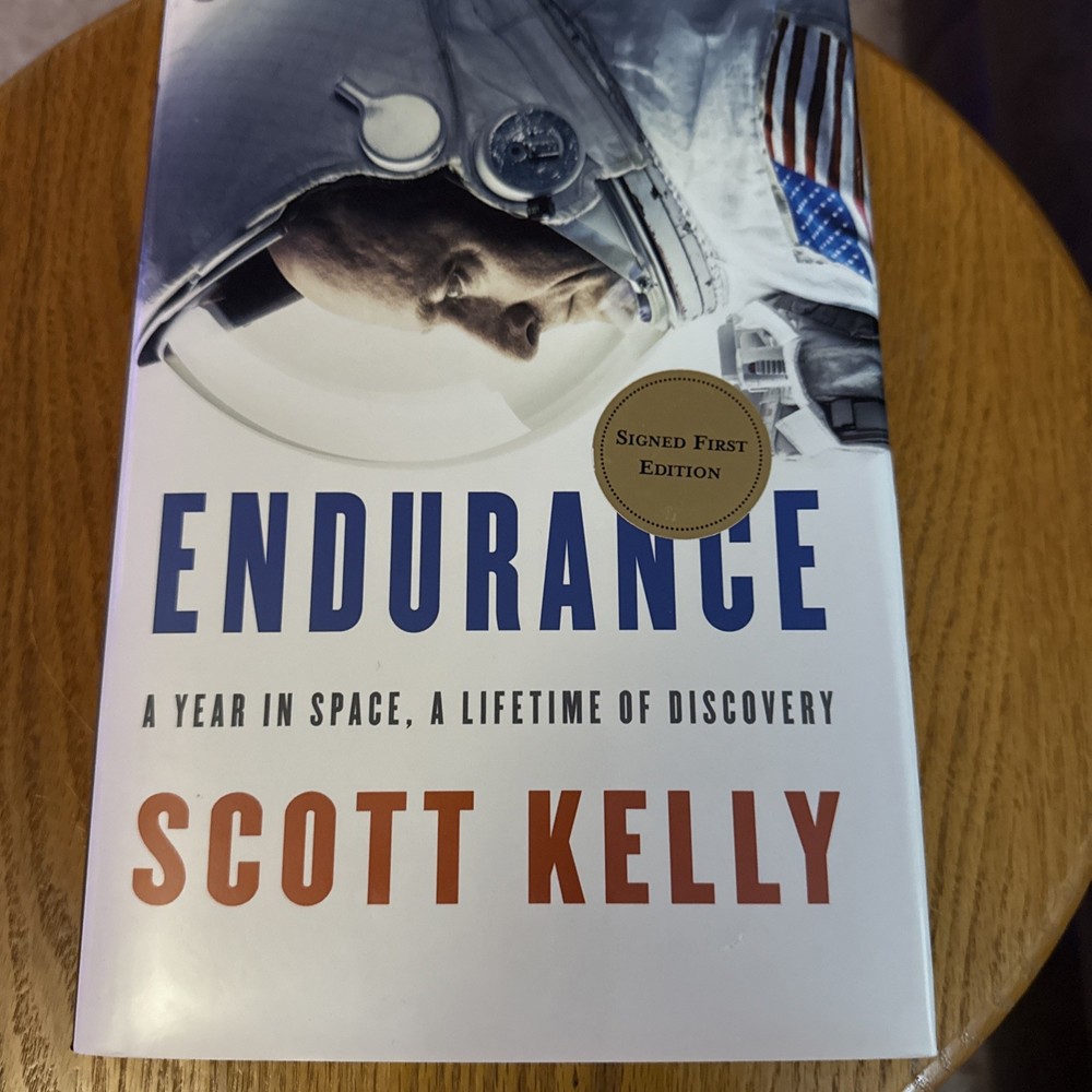 Signed First Edition Book By Scott Kelly
