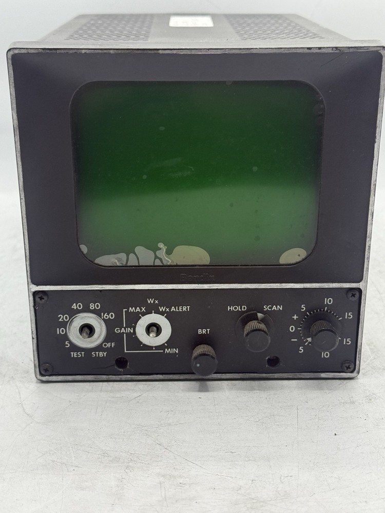 Bendix IN-132A Radar Indicator 4000764-3201 READ
