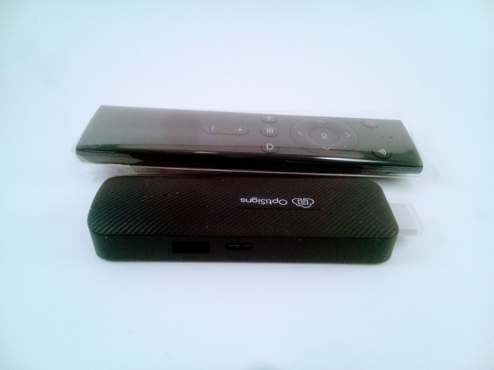 OptiSigns OptiStick Digital Signage Player - Android-Based 4K UHD HDMI Stick